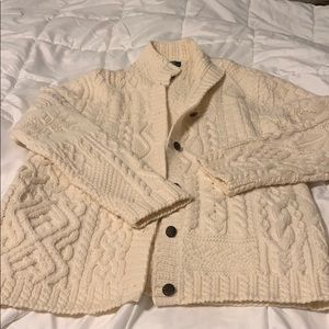 Ralph Lauren wool cardigan sweater